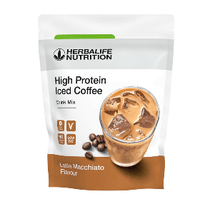 Load image into Gallery viewer, High Protein Iced Coffee Latte Macchiato 308 g - Herba-Nutrition